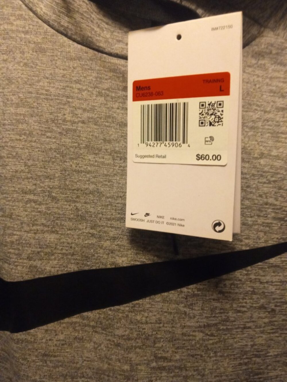 Men's Nike hoodie size Large - Picture 2 of 2